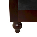 Causeuse Chesterfield en velours touffeté – Noir / Gris foncé / Vert forêt, style classique, 2 places