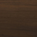 Lit de repos double à fuseaux en bois – Chêne clair / Noyer, Style minimaliste, Une place